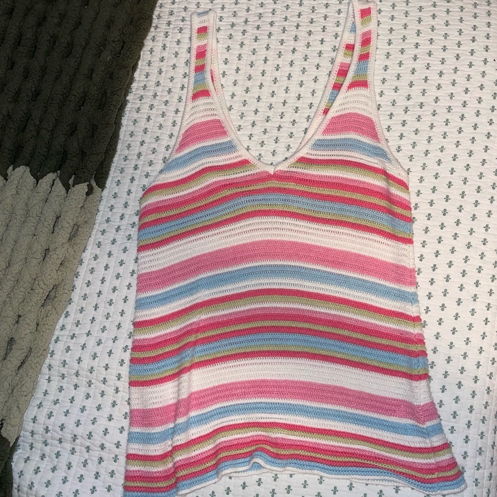 Dear John Colorful Knit Tank - Picture 2 of 4